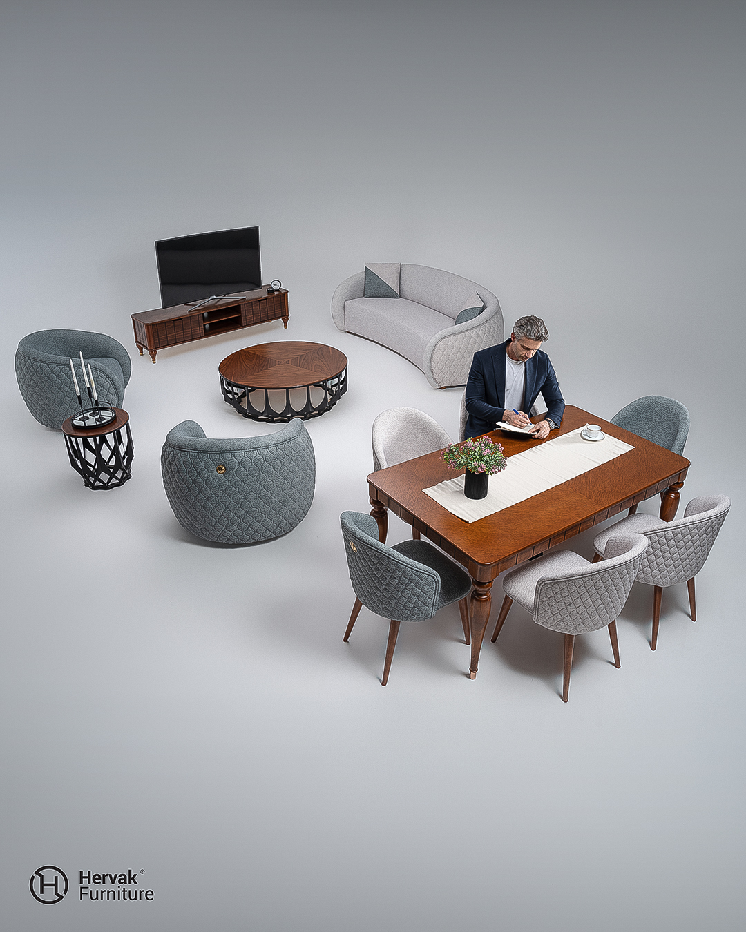 مبل ال راحتی همیلتون